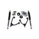 Suspension Lift Kit 3.5 in. with Bilstein Rear Shocks <br> Fit 14-18 Silverado / Sierra 2WD