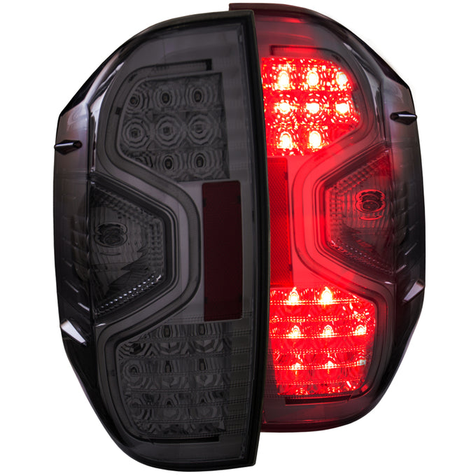 Smoke LED Taillights <br> 14-15 Toyota Tundra