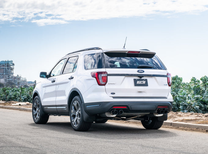 S-Type Cat-Back Exhaust System <br> 2019 Ford Explorer Sport 3.5L V6