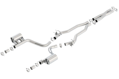 ATAK Cat-Back Exhaust System <br> 15-23 Dodge Challenger 6.2L V8 With MDS