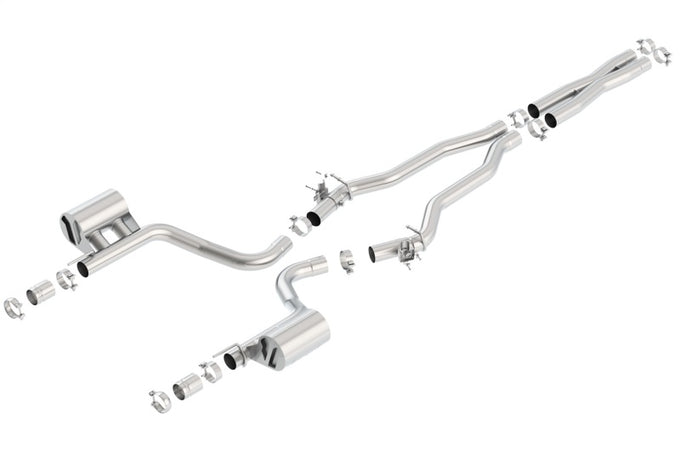 ATAK Cat-Back Exhaust System <br> 15-23 Dodge Challenger 6.2L V8 With MDS