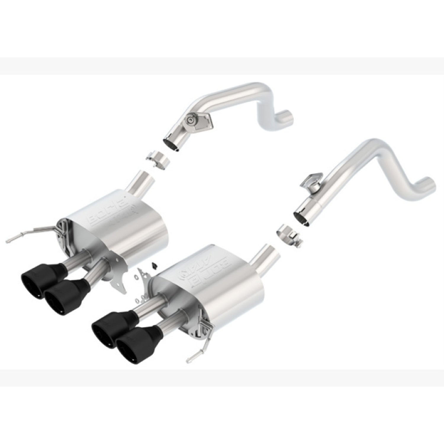 ATAK Axle-Back Exhaust System <br> 14-19 Chevy Corvette Stingray 6.2L V8