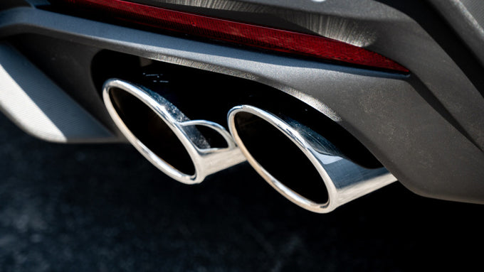 S-Type Axle-Back Exhaust System <br> 2024 Ford Mustang GT Without Active Exhaust