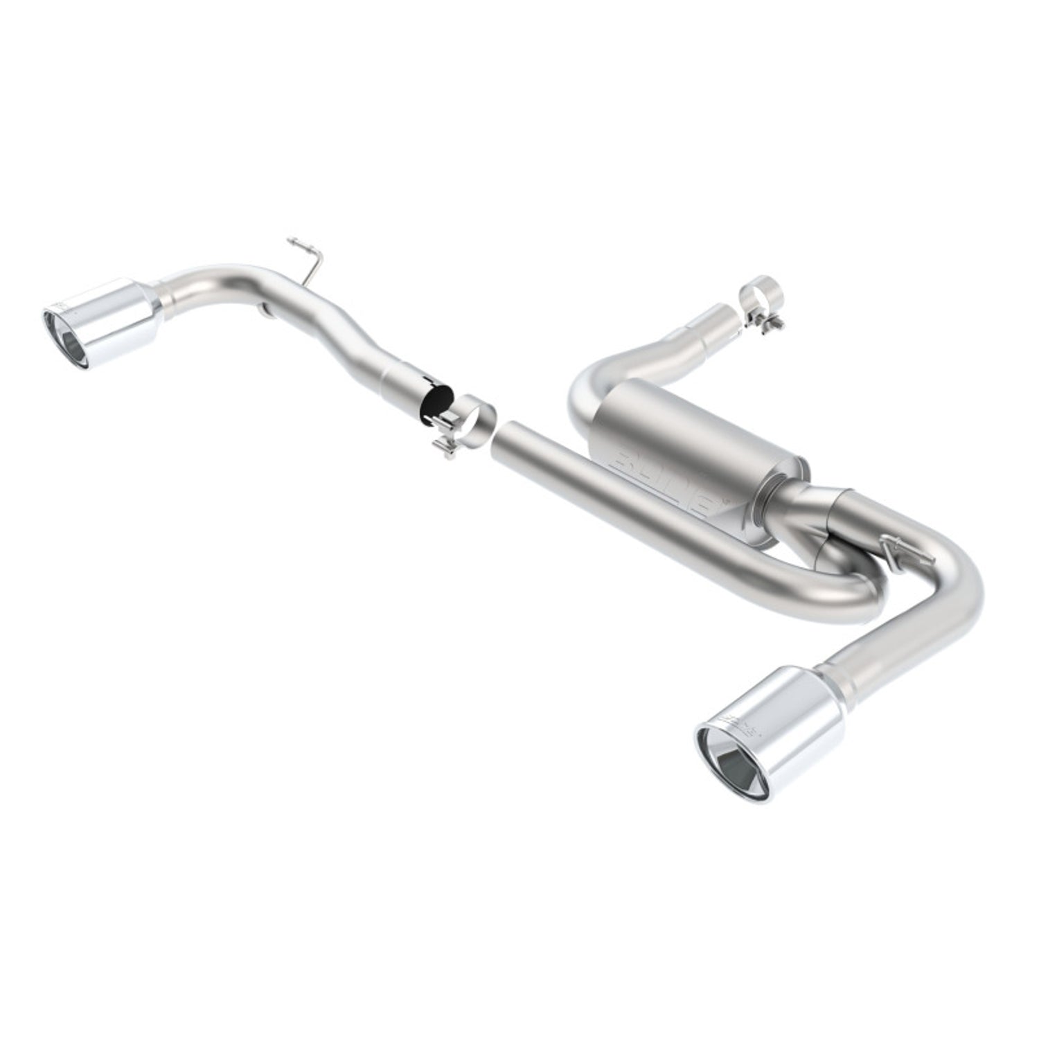 S-Type Axle-Back Exhaust System <br> 11-16 Mini Cooper Countryman 1.6L L4