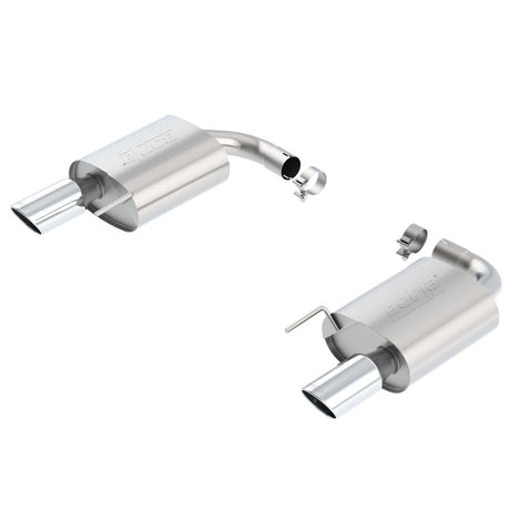 S-Type Axle-Back Exhaust System <br> 15-17 Ford Mustang 5L V8 Convertible 5L V8 Coupe