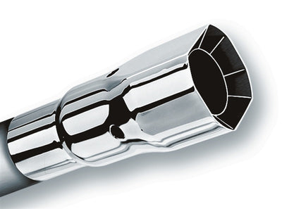 Polished Tip Single Square Intercooled <br> Universal Fit