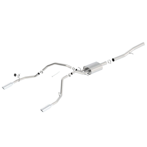 S-Type Cat-Back Exhaust System <br> 14-18 Chevrolet Silverado GMC Sierra 1500