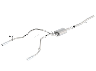 S-Type Cat-Back Exhaust System <br> 14-18 Chevrolet Silverado GMC Sierra 1500