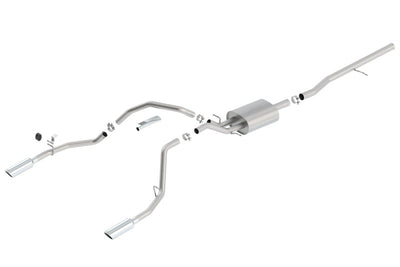 S-Type Cat-Back Exhaust System <br> 2014-2019 Chevrolet Silverado 1500