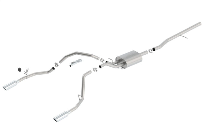 S-Type Cat-Back Exhaust System <br> 2014-2019 Chevrolet Silverado 1500