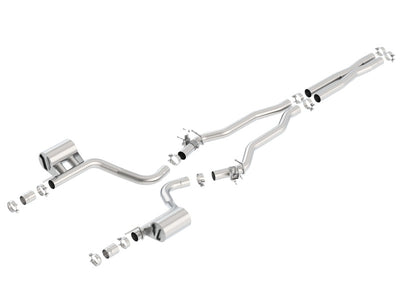 ATAK Cat-Back Exhaust System <br> 15-23 Dodge Charger 6.2L V8 With MDS