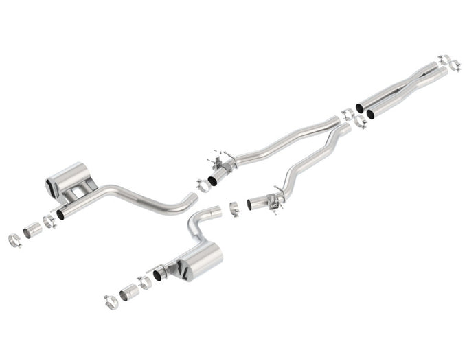 ATAK Cat-Back Exhaust System <br> 15-23 Dodge Charger 6.2L V8 With MDS