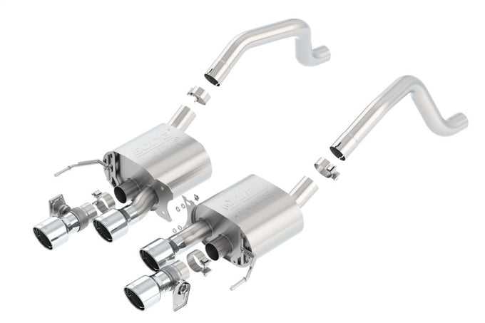 ATAK Axle-Back Exhaust System <br> 15-19 Chevy Corvette Z06 17-19 Grand Sport