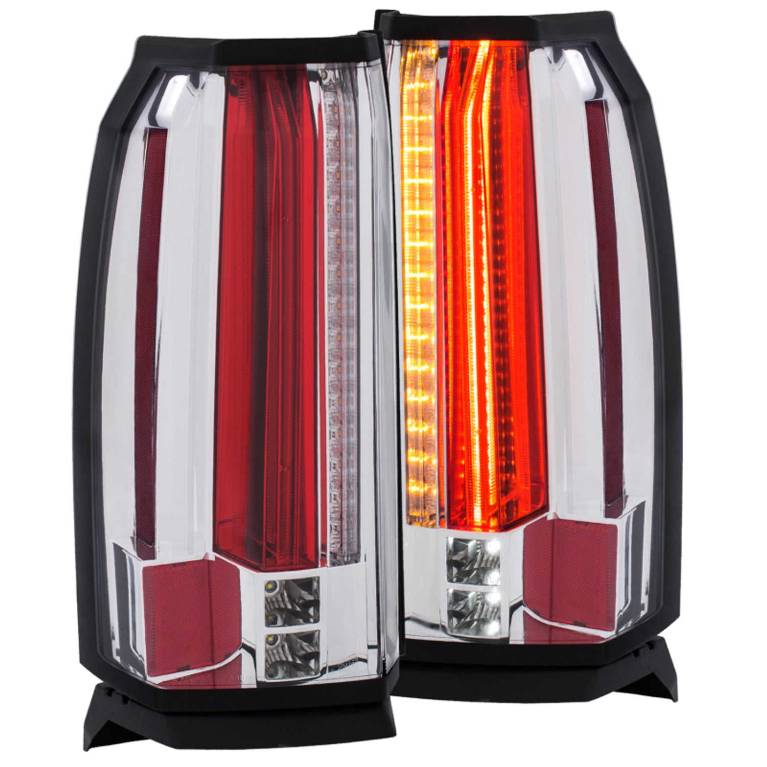 Chrome LED Taillights <br> 15-17 GMC Yukon/Yukon XL