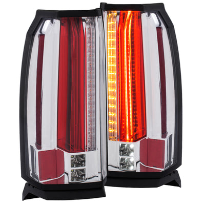 Chrome LED Taillights <br> 15-17 GMC Yukon/Yukon XL