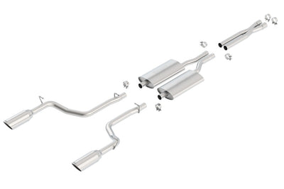 S-Type Cat-Back Exhaust System <br> 05-09 Chrysler 300 C 2010 Chrysler 300 5.7L