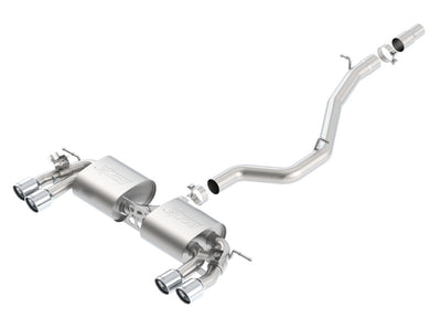 S-Type Cat-Back Exhaust System <br> 15-17 Volkswagen Golf R 2L L4
