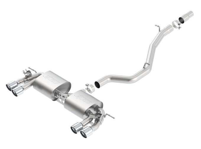 S-Type Cat-Back Exhaust System <br> 15-17 Volkswagen Golf R 2L L4