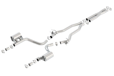 ATAK Cat-Back Exhaust System <br> 15-23 Dodge Charger 6.2L V8 With MDS