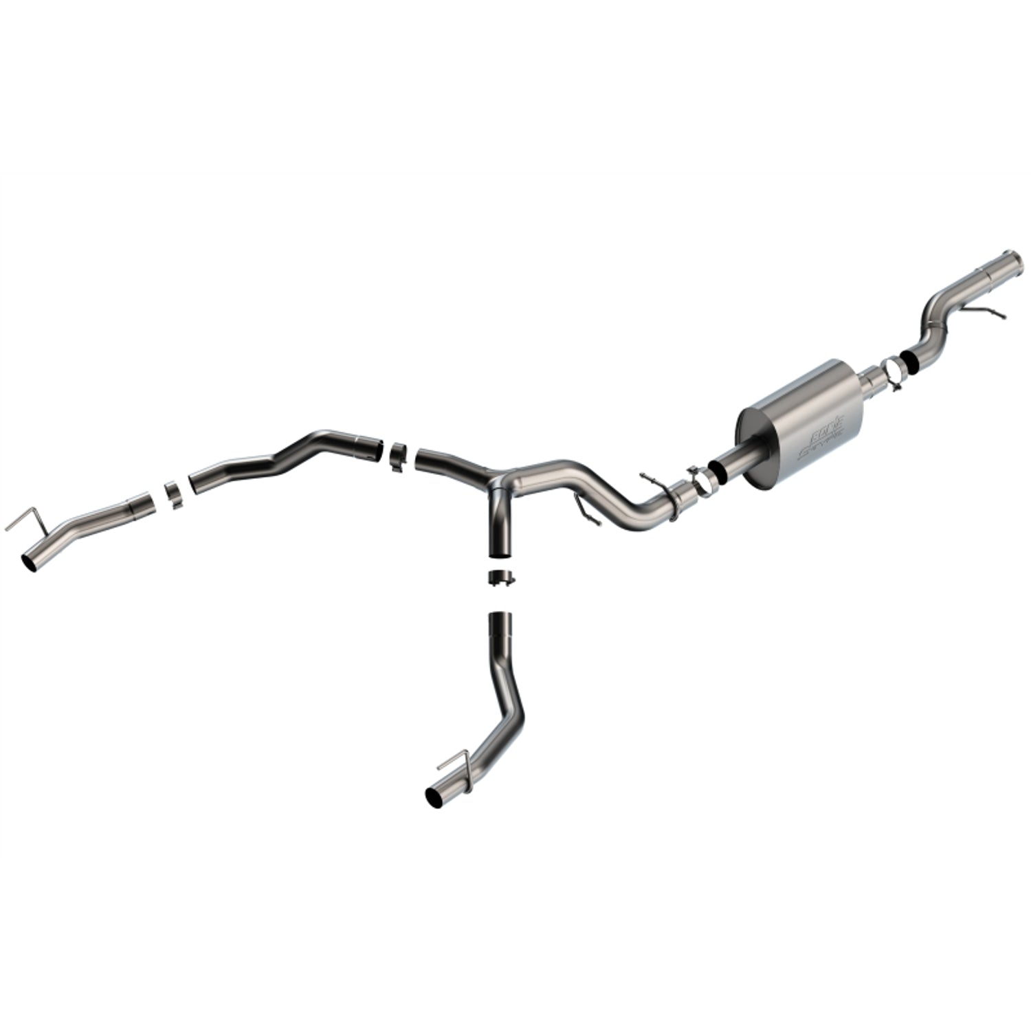 S-Type Cat-Back Exhaust System <br> 21-23 Cadillac Escalade 6.2L V8