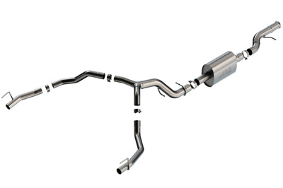 S-Type Cat-Back Exhaust System <br> 21-23 Cadillac Escalade 6.2L V8