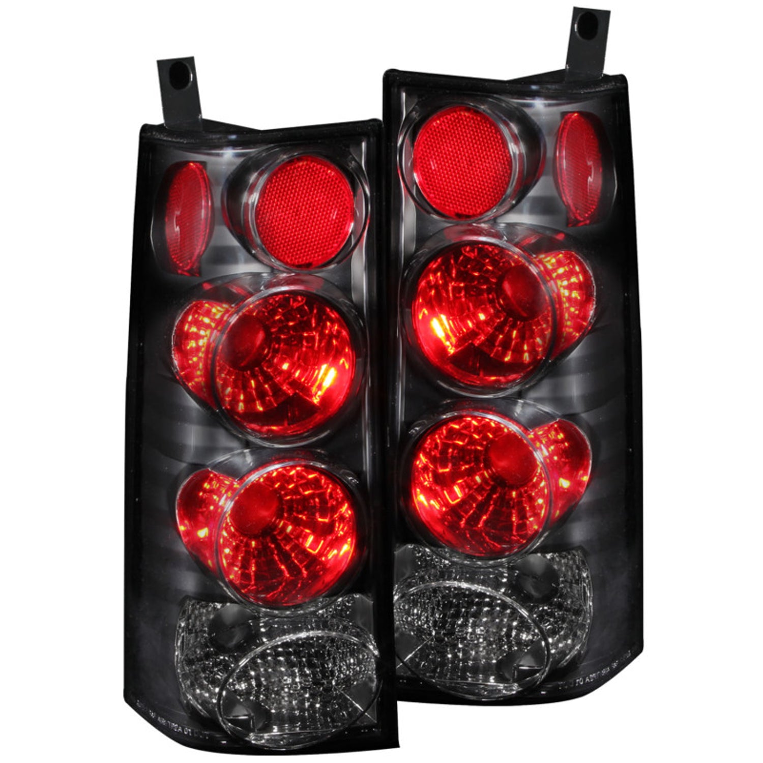 Black Taillights <br> 03-15 Chevy Express