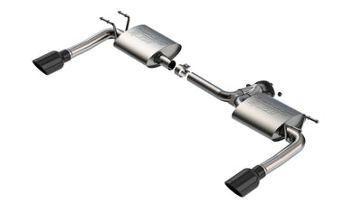 S-Type Axle-Back Exhaust System <br> 19-22 Mazda 3 2.5L L4 Sedan