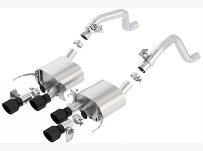 ATAK Axle-Back Exhaust System <br> 15-19 Chevy Corvette Z06 17-19 Grand Sport