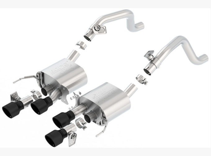 ATAK Axle-Back Exhaust System <br> 15-19 Chevy Corvette Z06 17-19 Grand Sport