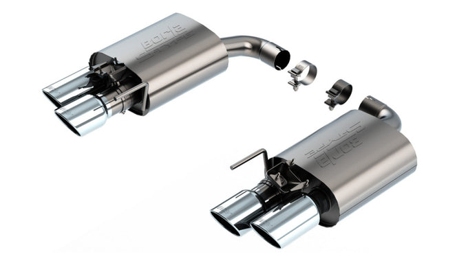 S-Type Axle-Back Exhaust System <br> 2024 Ford Mustang GT Without Active Exhaust