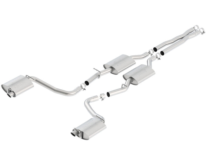ATAK Cat-Back Exhaust System <br> 2015-2023 Dodge Charger R/T Without MDS
