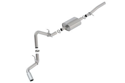 S-Type Cat-Back Exhaust System <br> 19-24 Chevrolet Silverado GMC Sierra 1500 5.3 V8