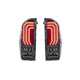 Pair / Clear Lens XB LED Tail Lights <br> 16-23 Toyota Tacoma