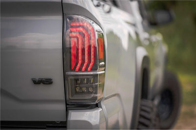 Pair / Clear Lens XB LED Tail Lights <br> 16-23 Toyota Tacoma