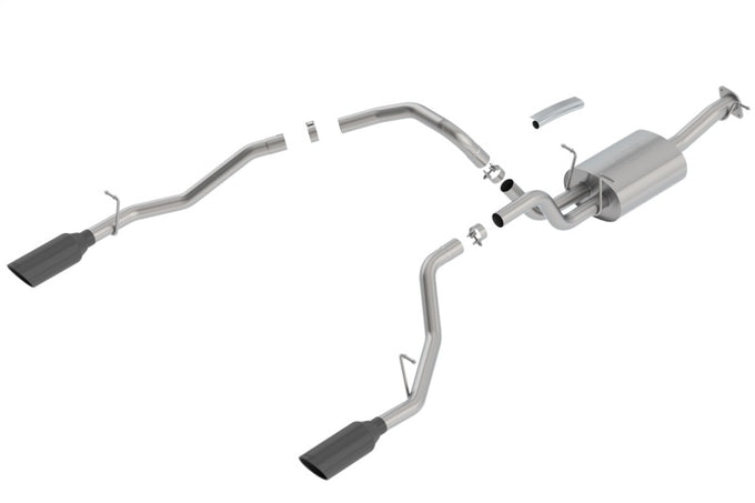 Touring Cat-Back Exhaust System <br> 19-24 Ram 1500 5.7L V8