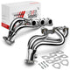 3-1 shorty Exhaust Headers Polished Finished <br> 90-96 Nissan 300ZX NON TURBO