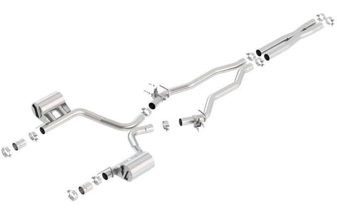 ATAK Cat-Back Exhaust System <br> 15-23 Dodge Charger 6.4L V8 With MDS