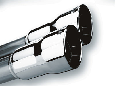 Polished Tip Dual Round Rolled Angle-Cut <br> Universal Fit