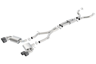 S-Type Cat-Back Exhaust System <br> 16-23 Chevy Camaro SS 6.2L V8