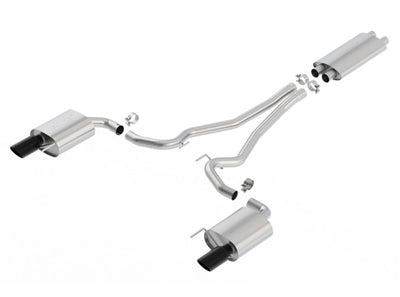 Touring Cat-Back Exhaust System <br> 15-17 Ford Mustang 5L V8