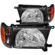 Black Crystal Headlights <br> 99-02 Toyota 4Runner