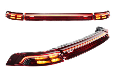 XB LED Tail Lights (Red/Set) <br>95-98 Porsche 911s