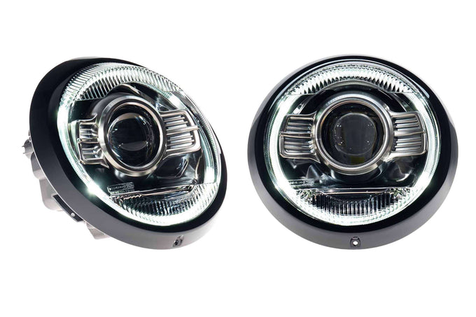 XB LED Headlights (Modern White/Set) <br>65-94 Porsche 911/912/964
