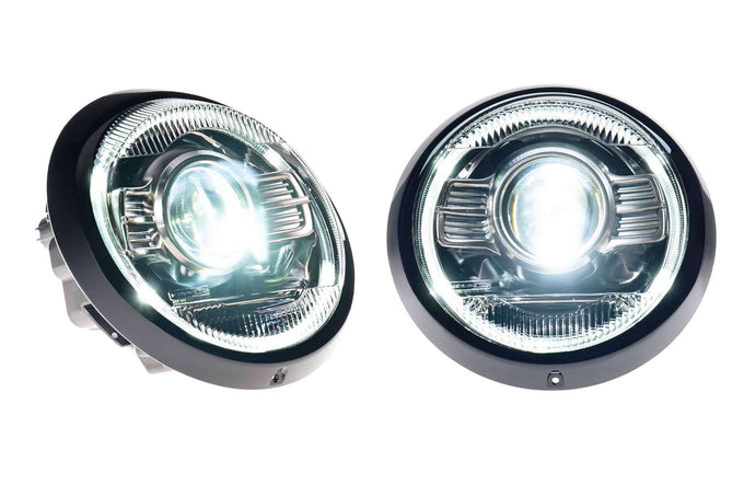 XB LED Headlights (Modern White/Set) <br>65-94 Porsche 911/912/964