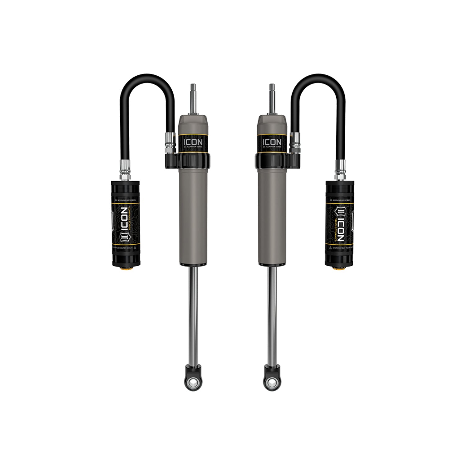 Rear 2.5 Aluminum Series Shocks 0-3 in Lift <br> 2024-2025 Lexus GX550, Toyota Land Cruiser