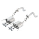 S-Type Axle-Back Exhaust System <br> 14-18 Chevy Corvette Stingray 6.2L V8