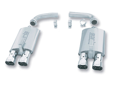 S-Type Axle-Back Exhaust System <br> 84-91 Chevy Corvette 5.7L V8