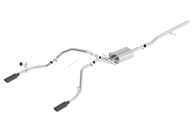 Touring Cat-Back Exhaust System <br> 2014-2019 Chevrolet Silverado 1500