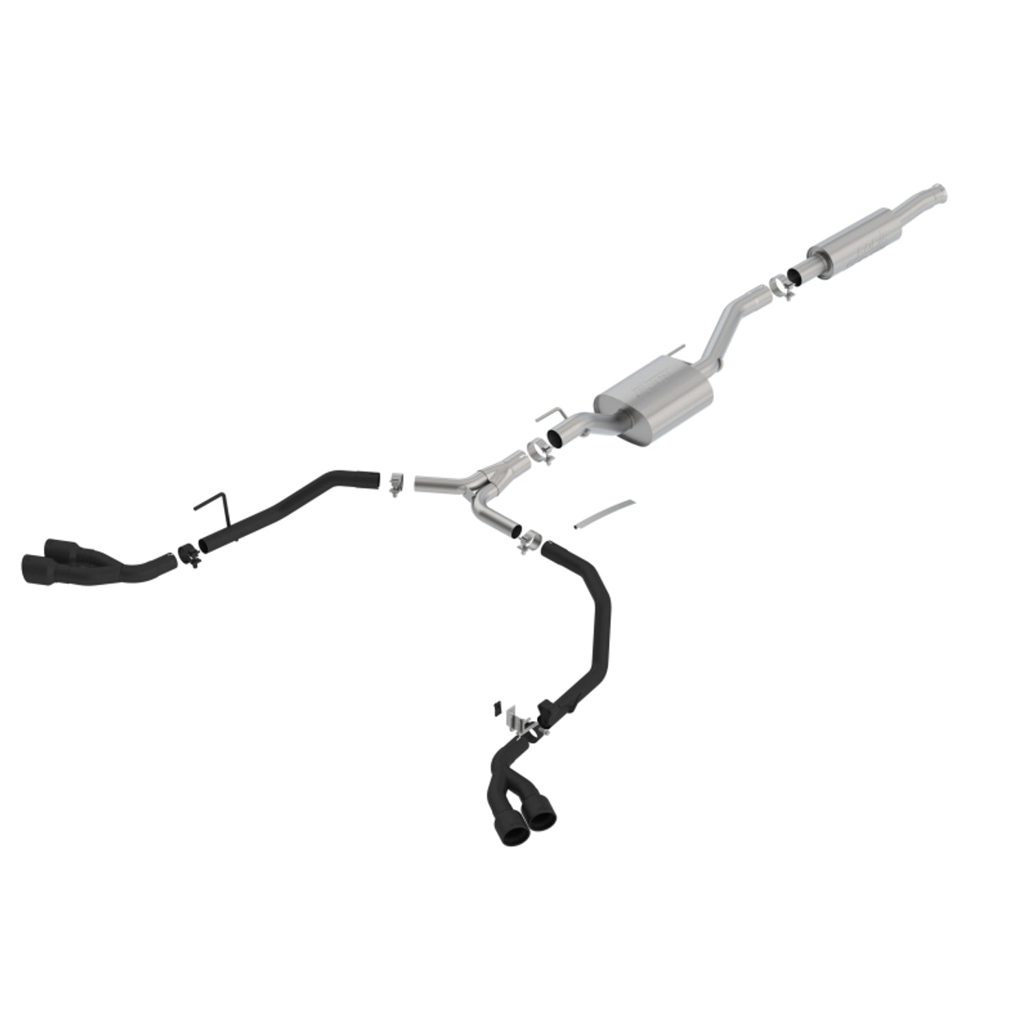 S-Type Cat-Back Exhaust System <br> 20-22 Jeep Gladiator 3.6L V6