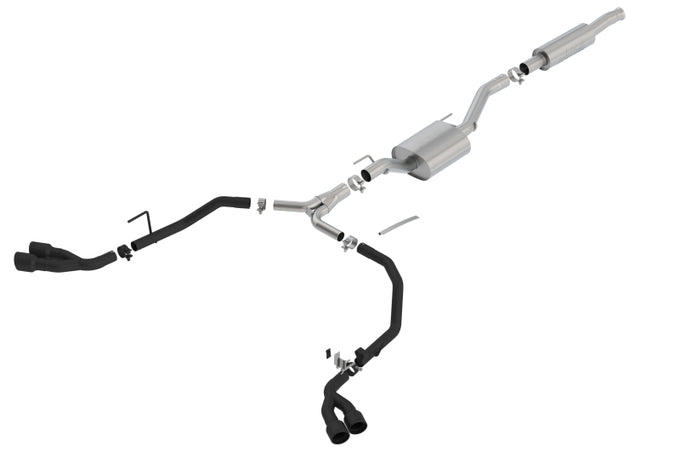 S-Type Cat-Back Exhaust System <br> 20-22 Jeep Gladiator 3.6L V6